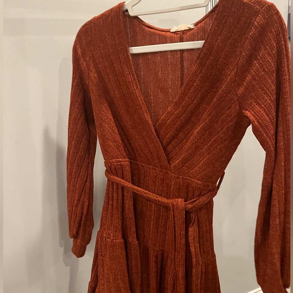 Altard state mini tie dress